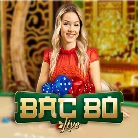 Official Live Casino logo: Bac Bo by Evolution at Oscar Spin Casino