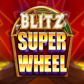Blitz Super Wheel slot logo by Pragmatic Play at Oscar Spin Casino