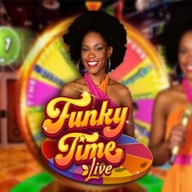 Funky Time game by Evolution – logo hosted on Oscar Spin Casino