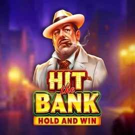 Hit The Bank Hold and Win logo by Playson at Oscar Spin Casino