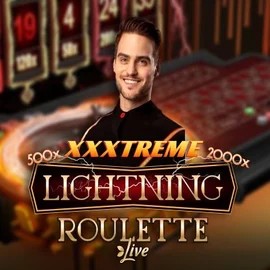 XXXtreme Lightning Roulette slot icon by Evolution, available at Oscar Spin Casino